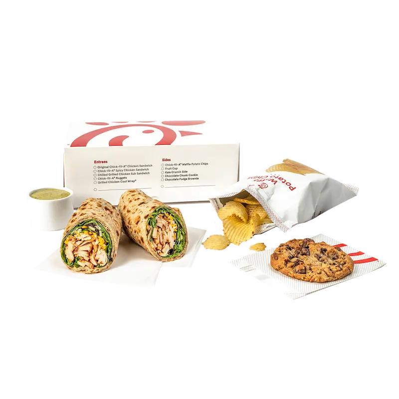Spicy Cool Wrap Price • $7.45–$9.95
Calories • 660